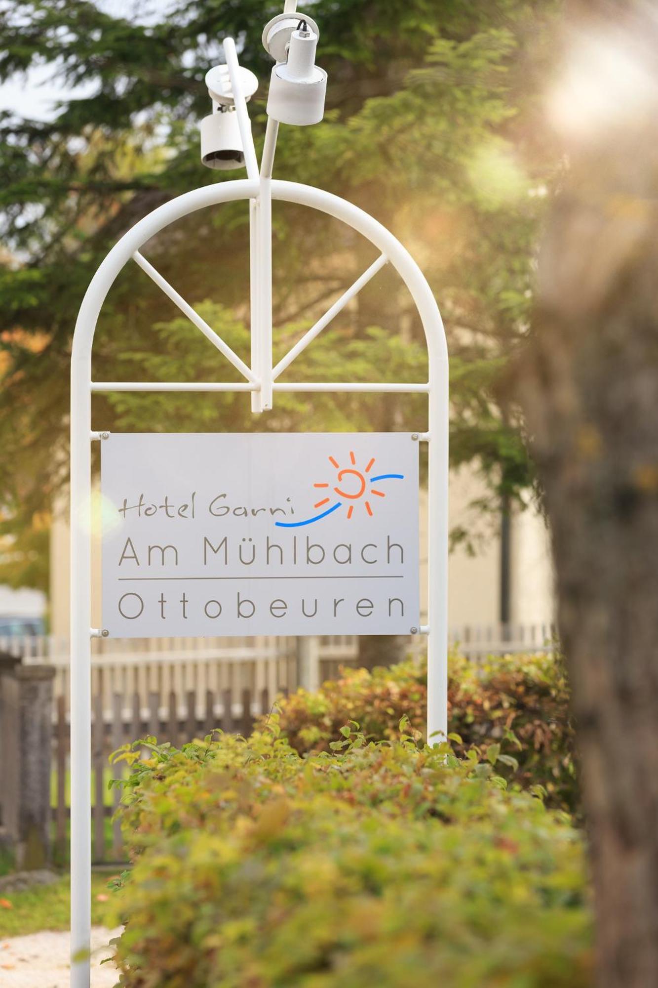 Hotel Garni Gaestehaus Am Muehlbach Ottobeuren Buitenkant foto