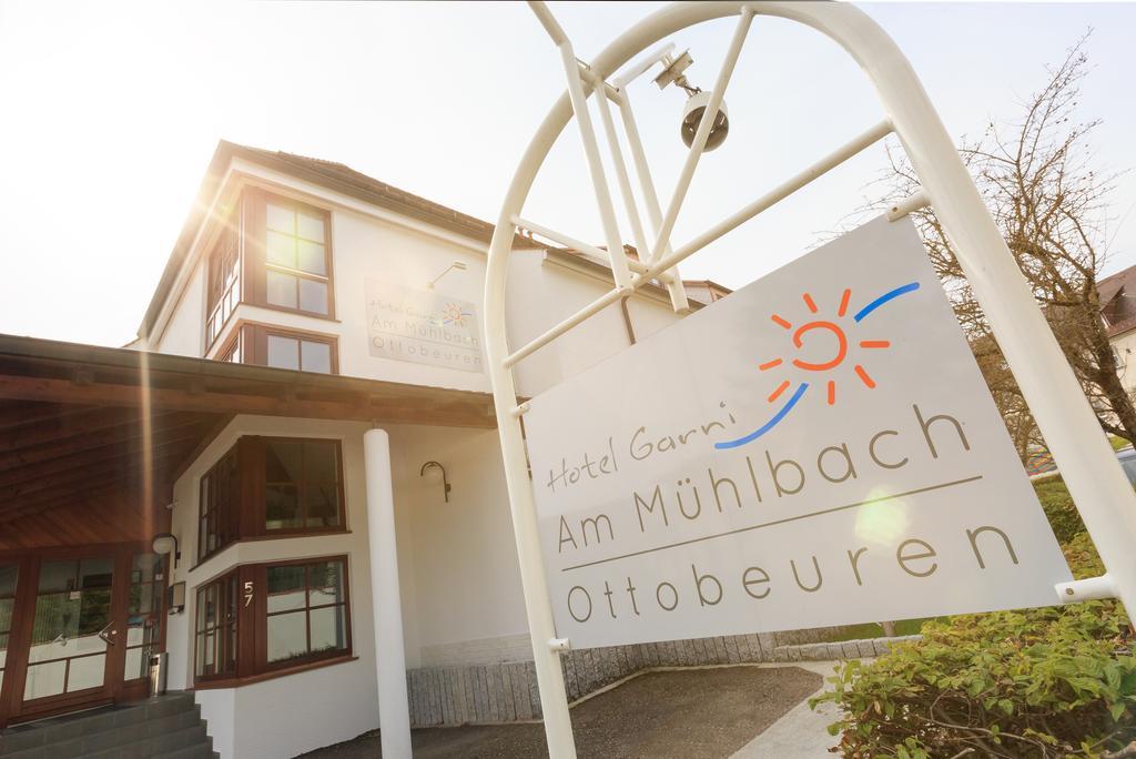 Hotel Garni Gaestehaus Am Muehlbach Ottobeuren Buitenkant foto